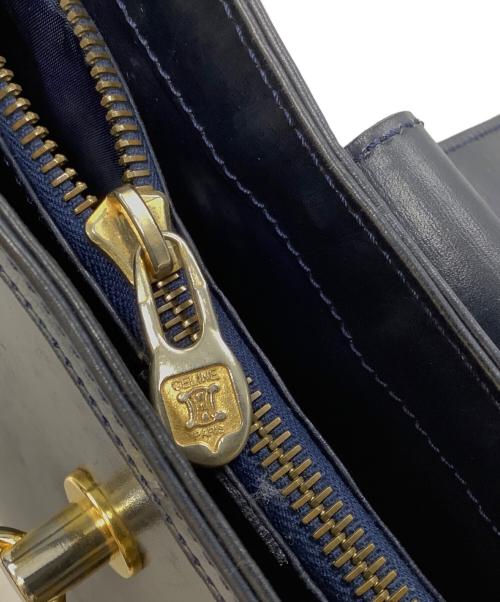 CELINE（セリーヌ）CELINE (セリーヌ) ワンショルダーバッグ ネイビーの古着・服飾アイテム