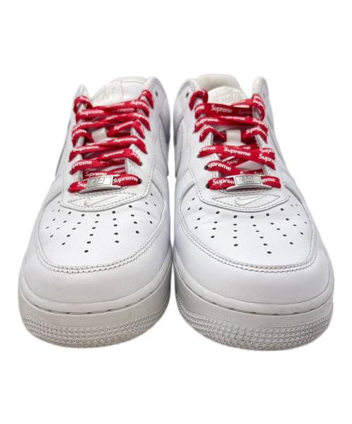 NIKE（ナイキ）NIKE (ナイキ) SUPREME (シュプリーム) スニーカー / AIR FORCE1 LOW ホワイト サイズ:US 9.5の古着・服飾アイテム