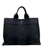 HERMESエルメス）の古着「ハンドバッグ」｜ネイビー