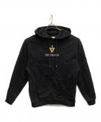 VAULTROOMボルトルーム）の古着「プルオーバーパーカー」｜ブラック