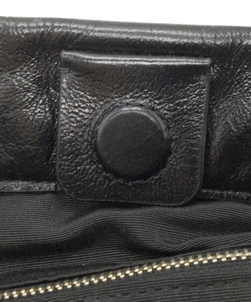 MARC JACOBS（マークジェイコブズ）MARC JACOBS (マークジェイコブズ) レザートートバッグ ブラックの古着・服飾アイテム