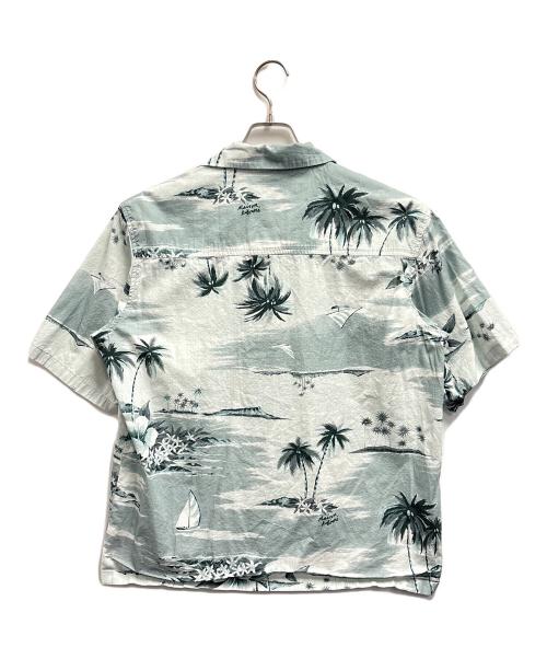 maison kitsune（メゾンキツネ）maison kitsune (メゾンキツネ) 半袖シャツ スカイブルー サイズ:Mの古着・服飾アイテム