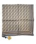 FENDI (フェンディ) シルクスカーフ ブラウン：6000円