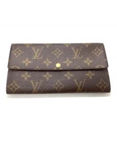 中古・古着通販】LOUIS VUITTON (ルイ ヴィトン) 長財布 ブラック