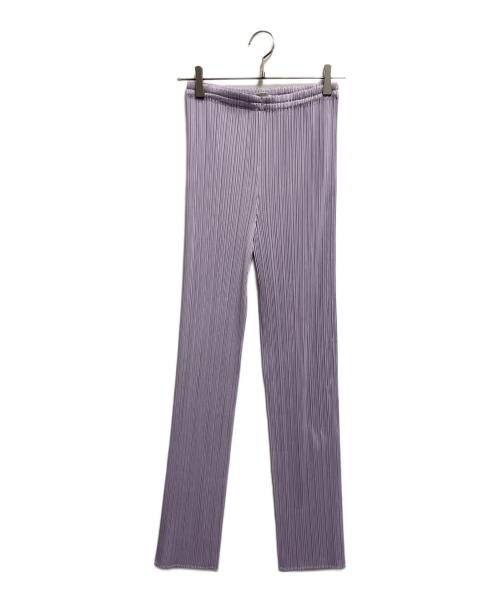 PLEATS PLEASE（プリーツプリーズ）PLEATS PLEASE (プリーツプリーズ) プリーツパンツ ラベンダー サイズ:サイズ4の古着・服飾アイテム