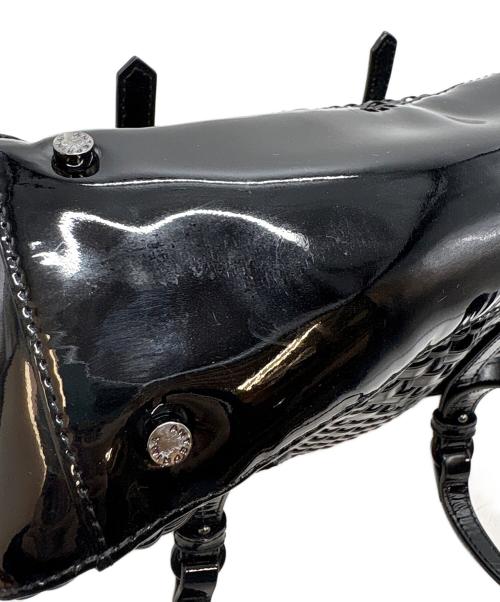 ANTEPRIMA（アンテプリマ）ANTEPRIMA (アンテプリマ) ミニボストンバッグ / イントレッチオ ブラックの古着・服飾アイテム