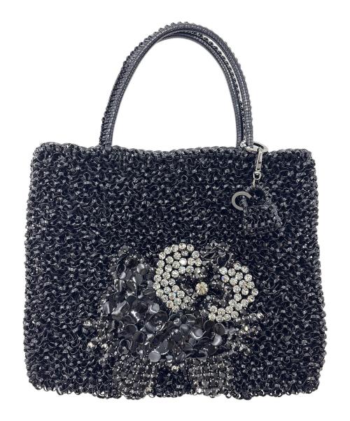 ANTEPRIMA（アンテプリマ）ANTEPRIMA (アンテプリマ) HELLO KITTY (ハローキティ) ミニトートバッグ ブラックの古着・服飾アイテム