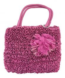 ANTEPRIMA（アンテプリマ）の古着「ミニワイヤーバッグ」｜ピンク