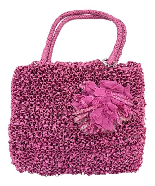 ANTEPRIMA（アンテプリマ）ANTEPRIMA (アンテプリマ) ミニワイヤーバッグ ピンクの古着・服飾アイテム