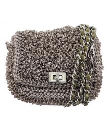 ANTEPRIMA（アンテプリマ）の古着「ワイヤーポシェット」｜ライトグレー