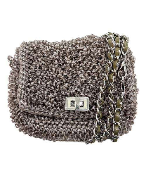 ANTEPRIMA（アンテプリマ）ANTEPRIMA (アンテプリマ) ワイヤーポシェット ライトグレーの古着・服飾アイテム