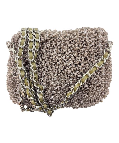 ANTEPRIMA（アンテプリマ）ANTEPRIMA (アンテプリマ) ワイヤーポシェット ライトグレーの古着・服飾アイテム