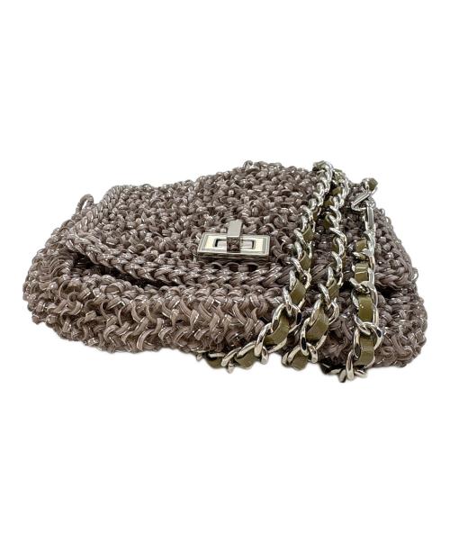 ANTEPRIMA（アンテプリマ）ANTEPRIMA (アンテプリマ) ワイヤーポシェット ライトグレーの古着・服飾アイテム