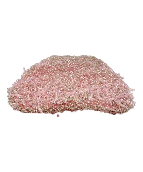 ANTEPRIMA（アンテプリマ）ANTEPRIMA (アンテプリマ) ビーズリボンワイヤーバッグ ライトピンクの古着・服飾アイテム