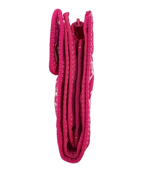 PORTER（ポーター）PORTER (ポーター) HELLO KITTY (ハローキティ) 3つ折り財布 ショッキングピンクの古着・服飾アイテム