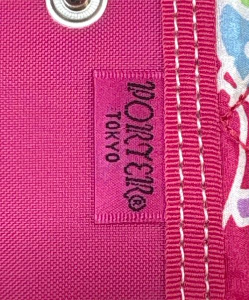 PORTER（ポーター）PORTER (ポーター) HELLO KITTY (ハローキティ) 3つ折り財布 ショッキングピンクの古着・服飾アイテム