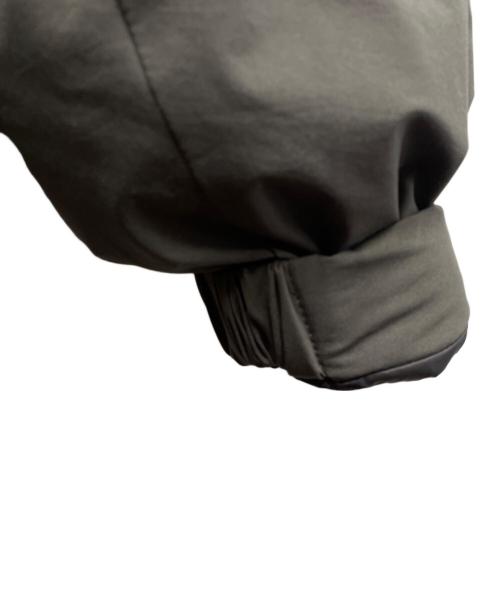 FIRST DOWN（ファーストダウン）FIRST DOWN (ファーストダウン) ダウンジャケット ブラック×グレー サイズ:Lの古着・服飾アイテム