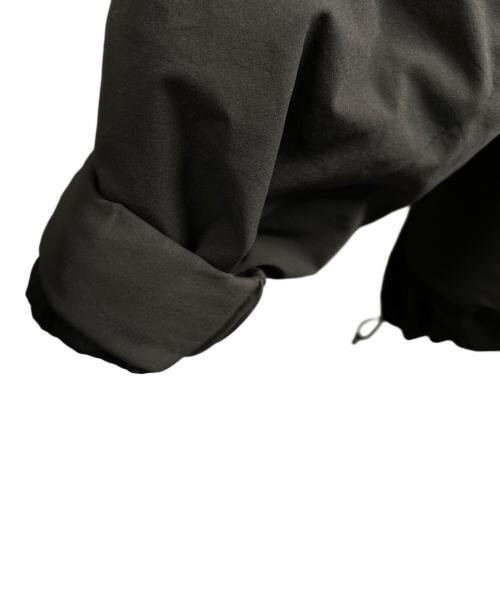 FIRST DOWN（ファーストダウン）FIRST DOWN (ファーストダウン) ダウンジャケット ブラック×グレー サイズ:Lの古着・服飾アイテム