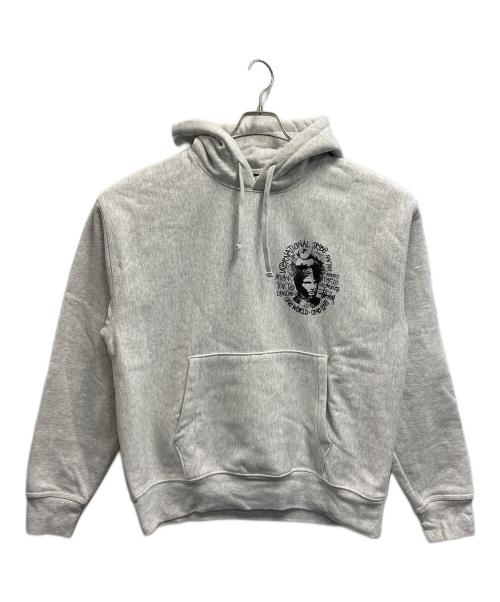 stussy（ステューシー）stussy (ステューシー) プルオーバーパーカー ホワイト サイズ:Mの古着・服飾アイテム