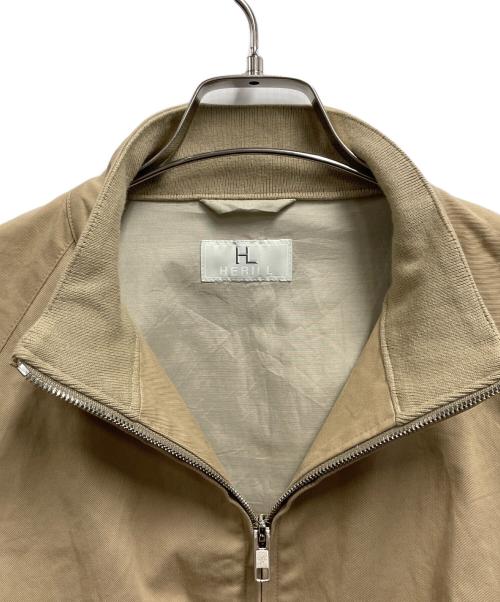 HERILL（ヘリル）HERILL (ヘリル) Egyptiancotton Weekendjacket ベージュ サイズ:SIZE 0の古着・服飾アイテム