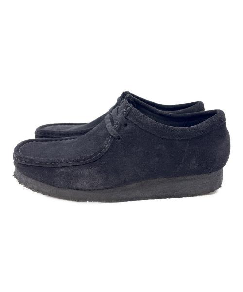 CLARKS（クラークス）CLARKS (クラークス) ワラビーブーツ / スエードデザートブーツ ブラック サイズ:US 8Mの古着・服飾アイテム