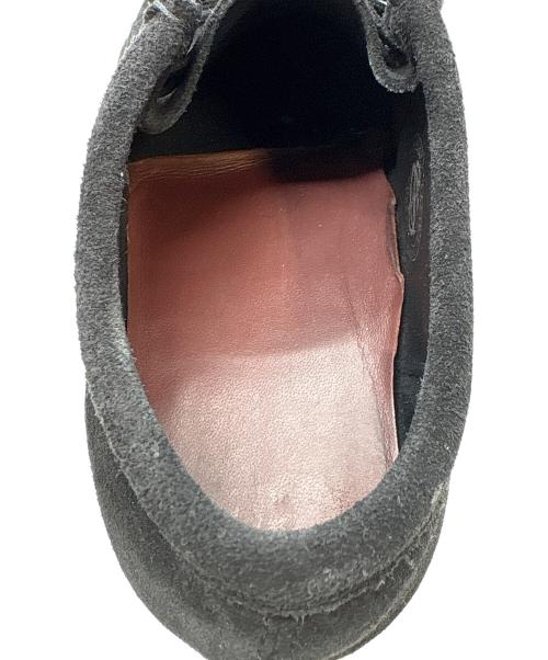 CLARKS（クラークス）CLARKS (クラークス) ワラビーブーツ / スエードデザートブーツ ブラック サイズ:US 8Mの古着・服飾アイテム