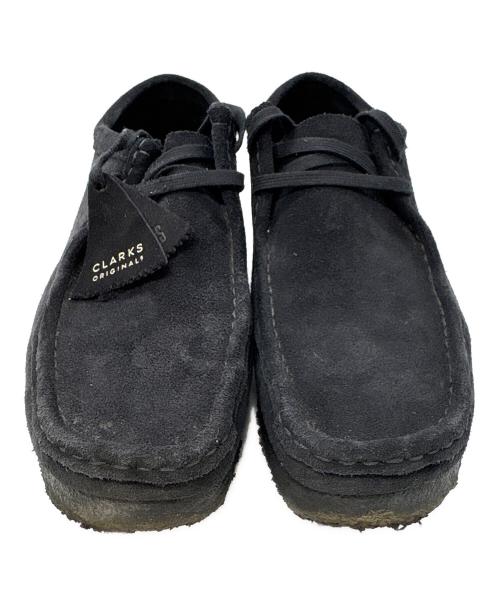 CLARKS（クラークス）CLARKS (クラークス) ワラビーブーツ / スエードデザートブーツ ブラック サイズ:US 8Mの古着・服飾アイテム