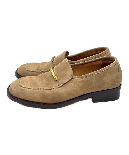 GUCCI（グッチ）GUCCI (グッチ) ローファー ブラウン サイズ:43の古着・服飾アイテム