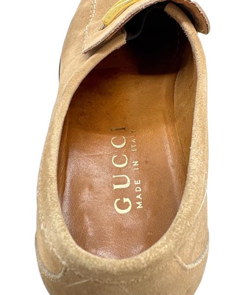 GUCCI（グッチ）GUCCI (グッチ) ローファー ブラウン サイズ:43の古着・服飾アイテム