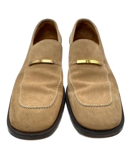 GUCCI（グッチ）GUCCI (グッチ) ローファー ブラウン サイズ:43の古着・服飾アイテム