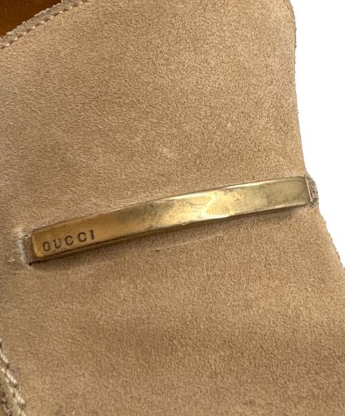 GUCCI（グッチ）GUCCI (グッチ) ローファー ブラウン サイズ:43の古着・服飾アイテム