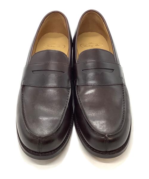 Trading post（トレーディングポスト）Trading post (トレーディングポスト) コインローファー ブラウン サイズ:サイズ9の古着・服飾アイテム