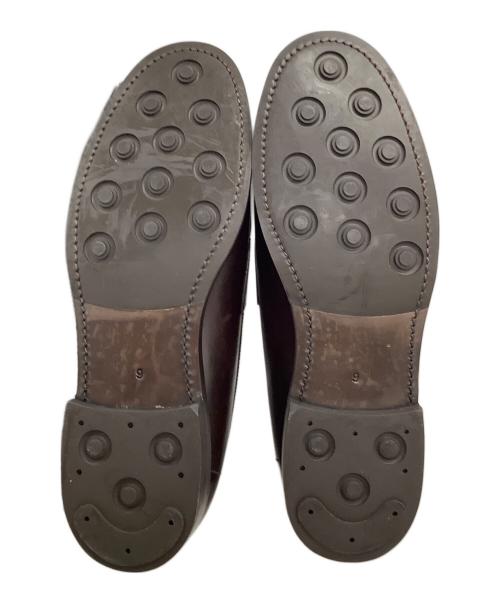 Trading post（トレーディングポスト）Trading post (トレーディングポスト) コインローファー ブラウン サイズ:サイズ9の古着・服飾アイテム