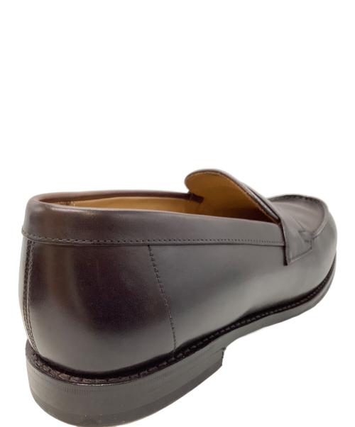 Trading post（トレーディングポスト）Trading post (トレーディングポスト) コインローファー ブラウン サイズ:サイズ9の古着・服飾アイテム