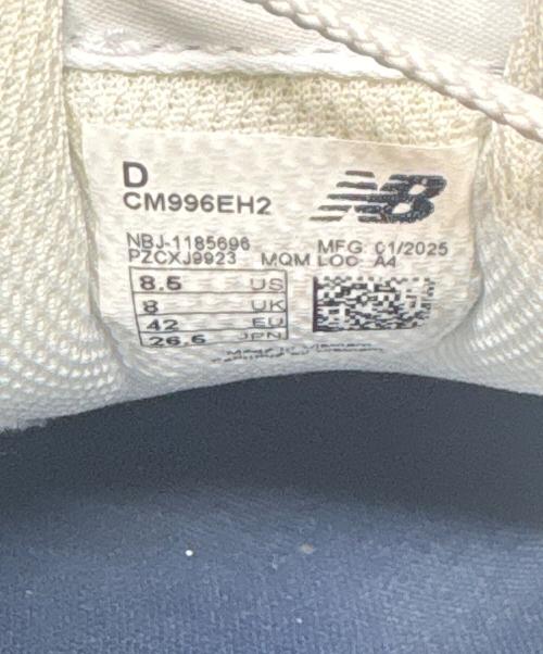 NEW BALANCE（ニューバランス）NEW BALANCE (ニューバランス) スニーカー ブルー サイズ:US 8.5の古着・服飾アイテム