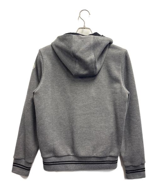 MONCLER（モンクレール）MONCLER (モンクレール) ダウンパーカー ブラック×グレー サイズ:Sの古着・服飾アイテム