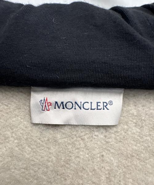 MONCLER（モンクレール）MONCLER (モンクレール) ダウンパーカー ブラック×グレー サイズ:Sの古着・服飾アイテム