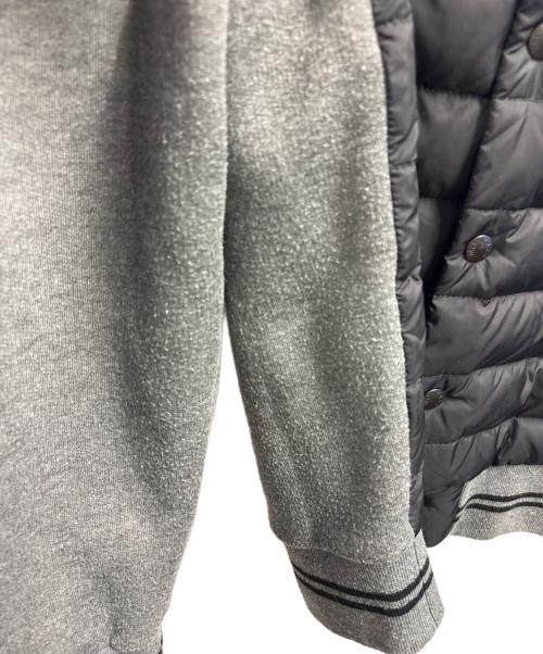 MONCLER（モンクレール）MONCLER (モンクレール) ダウンパーカー ブラック×グレー サイズ:Sの古着・服飾アイテム