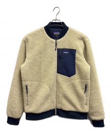 Patagonia（パタゴニア）の古着「フリースジャケット / レトロX ボマージャケット」｜ベージュ