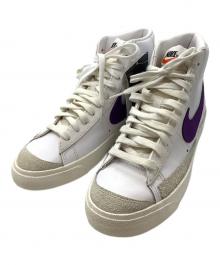 NIKE（ナイキ）の古着「ミッドカットスニーカー」｜ホワイト×パープル