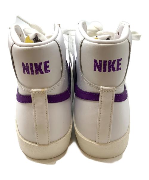 NIKE（ナイキ）NIKE (ナイキ) ミッドカットスニーカー ホワイト×パープル サイズ:25.5㎝の古着・服飾アイテム