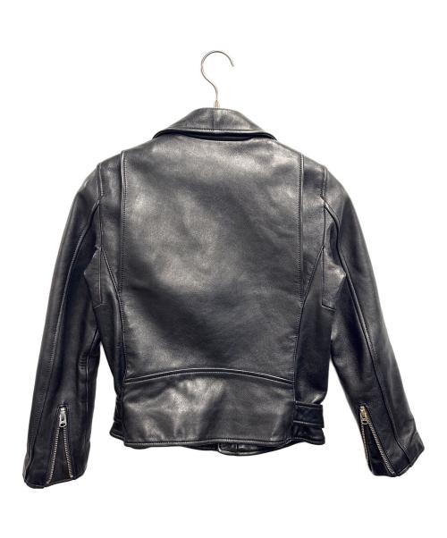 beautiful people（ビューティフルピープル）beautiful people (ビューティフルピープル) vintage leather riders jacket ブラック サイズ:150の古着・服飾アイテム