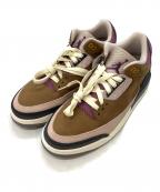 NIKEナイキ）の古着「スニーカー」｜ブラウン×ピンク