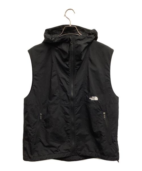 THE NORTH FACE（ザ ノース フェイス）THE NORTH FACE (ザ ノース フェイス) コンパクトフーデッドベスト ブラック サイズ:Lの古着・服飾アイテム