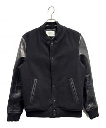 MEN'S BIGI（メンズビギ）の古着「レザージャケット」｜ブラック