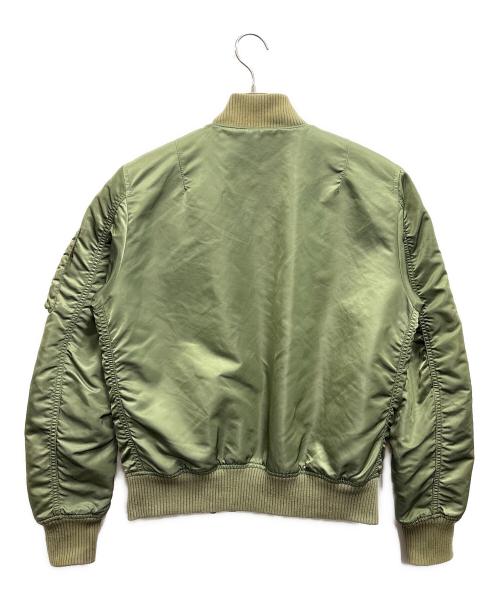 ALPHA（アルファ）ALPHA (アルファ) フライトジャケット オリーブ サイズ:Sの古着・服飾アイテム