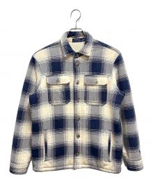 POLO RALPH LAUREN（ポロ・ラルフローレン）の古着「裏ボアジャケット」｜ネイビー×ホワイト