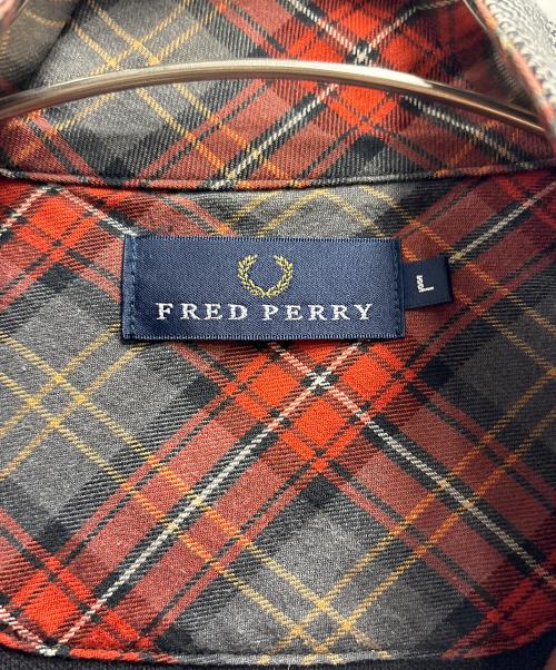 FRED PERRY（フレッドペリー）FRED PERRY (フレッドペリー) ハリトンジャケット グレー サイズ:Lの古着・服飾アイテム
