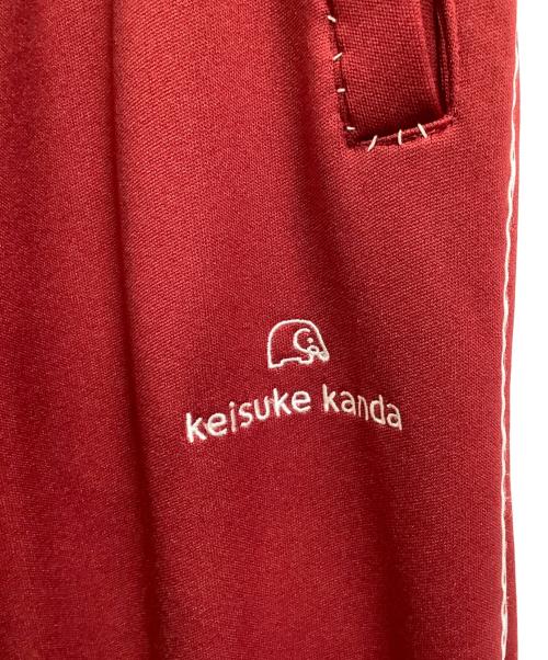 keisuke kanda（ケイスケカンダ）keisuke kanda (ケイスケカンダ) ジャージパンツ レッド サイズ:Sの古着・服飾アイテム