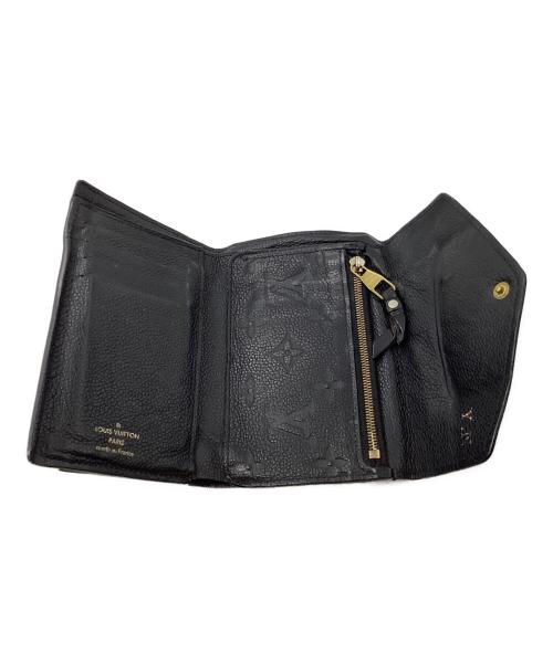LOUIS VUITTON（ルイ ヴィトン）LOUIS VUITTON (ルイ ヴィトン) 3つ折り財布 ブラックの古着・服飾アイテム